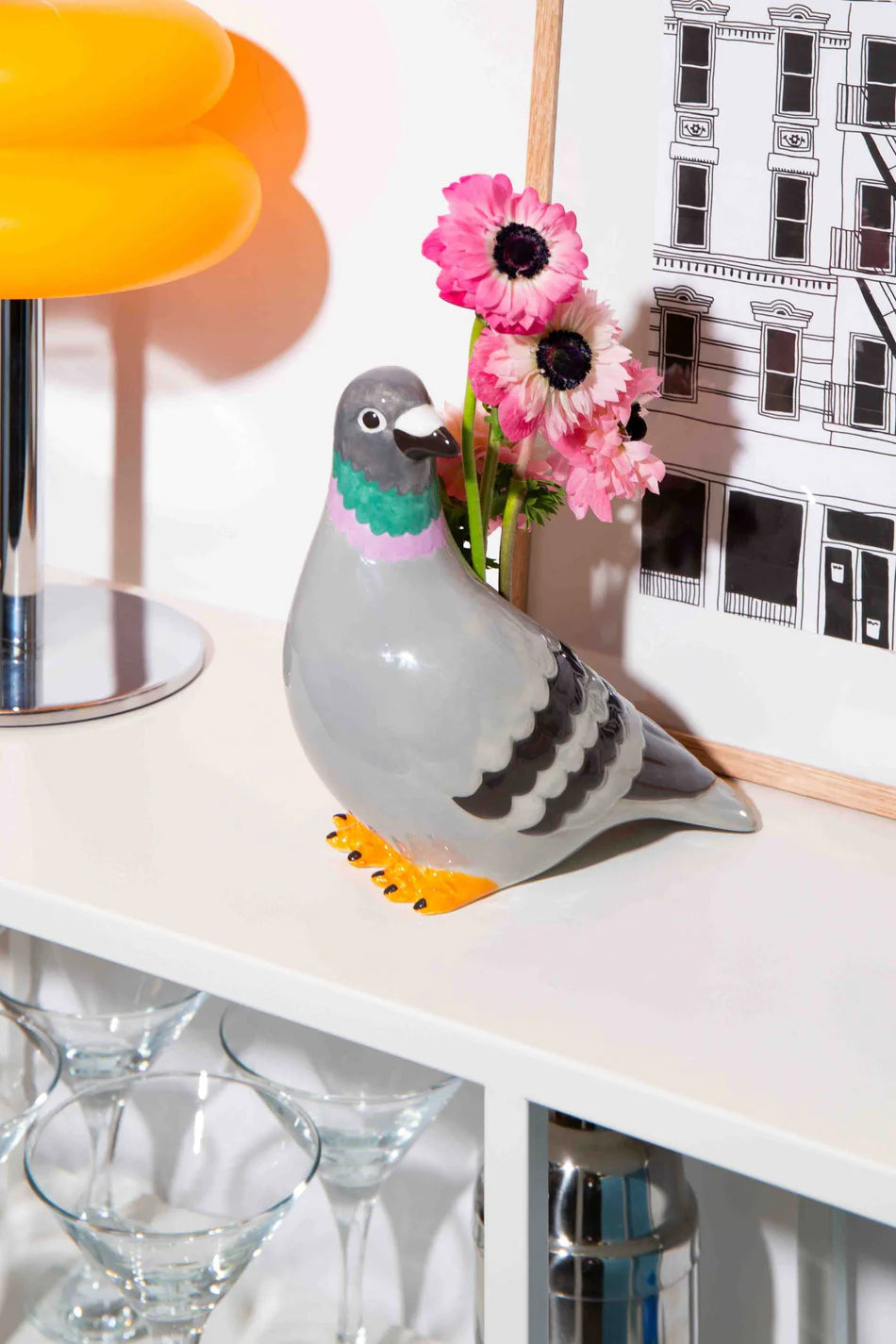 Pigeon Vase