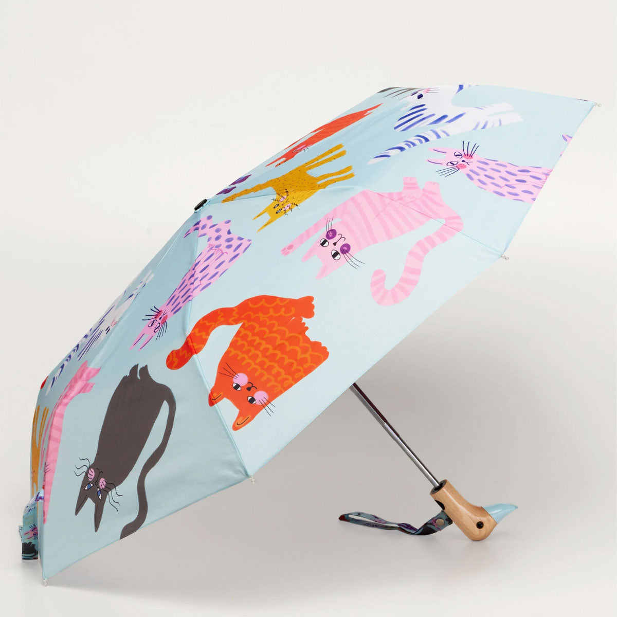 Ice Arty Cats Duck Umbrella