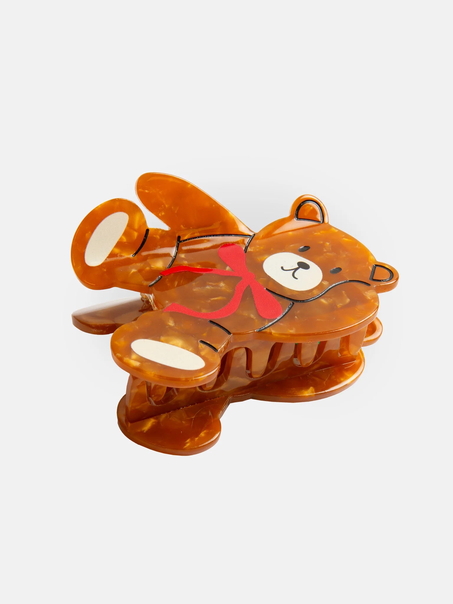 Teddy Bear Hair Claw