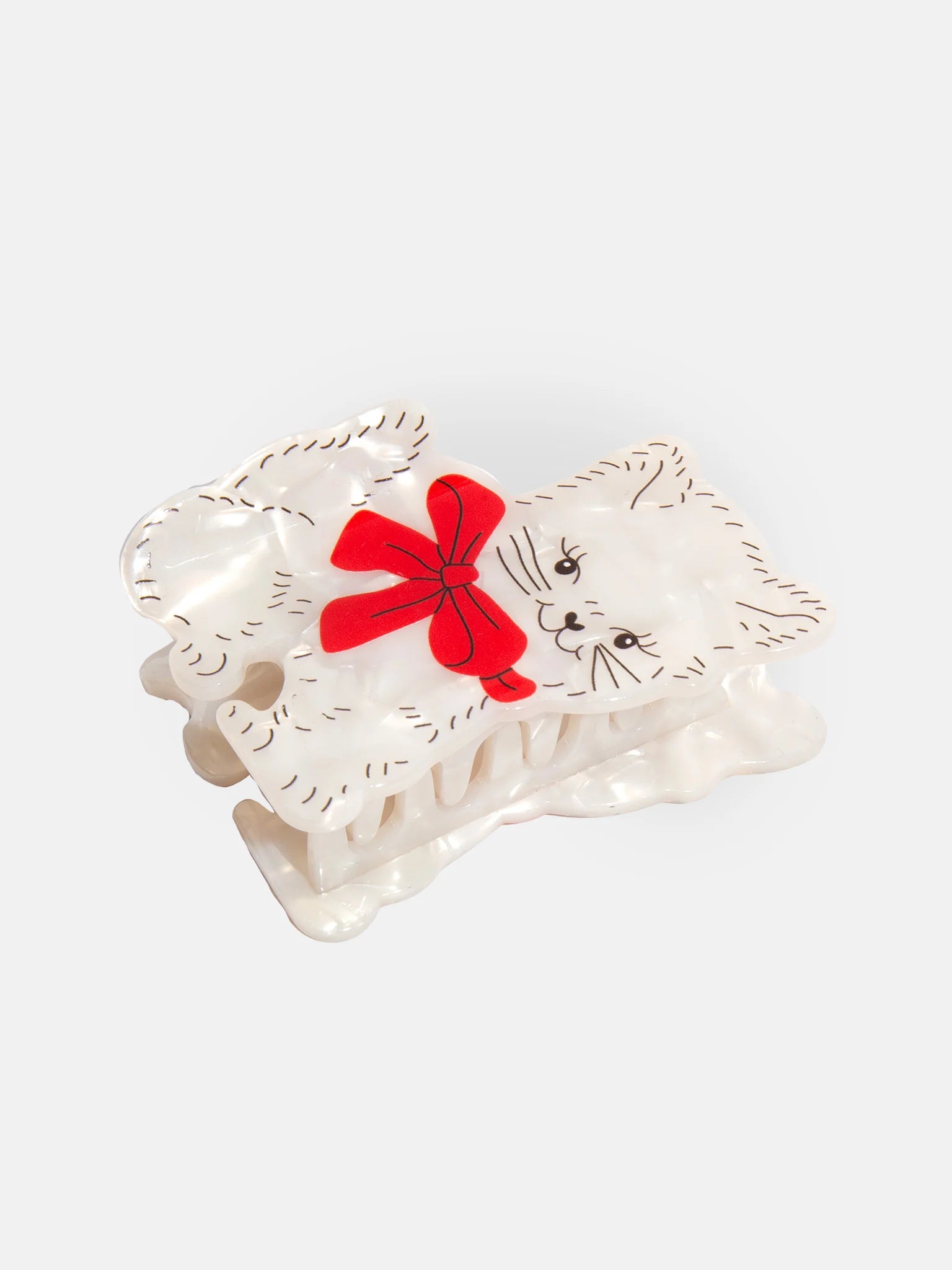 Vintage Cat Hair Claw Clip