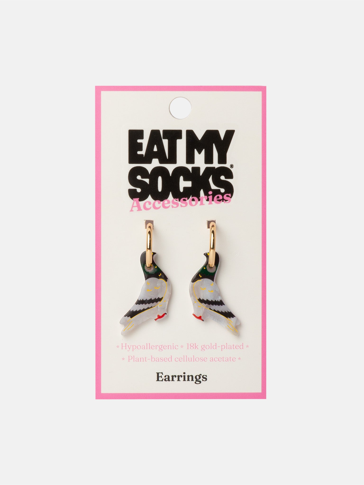 Pigeon Earrings
