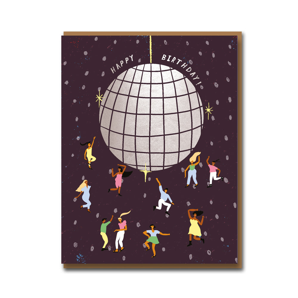 Disco Ball Greeting Card