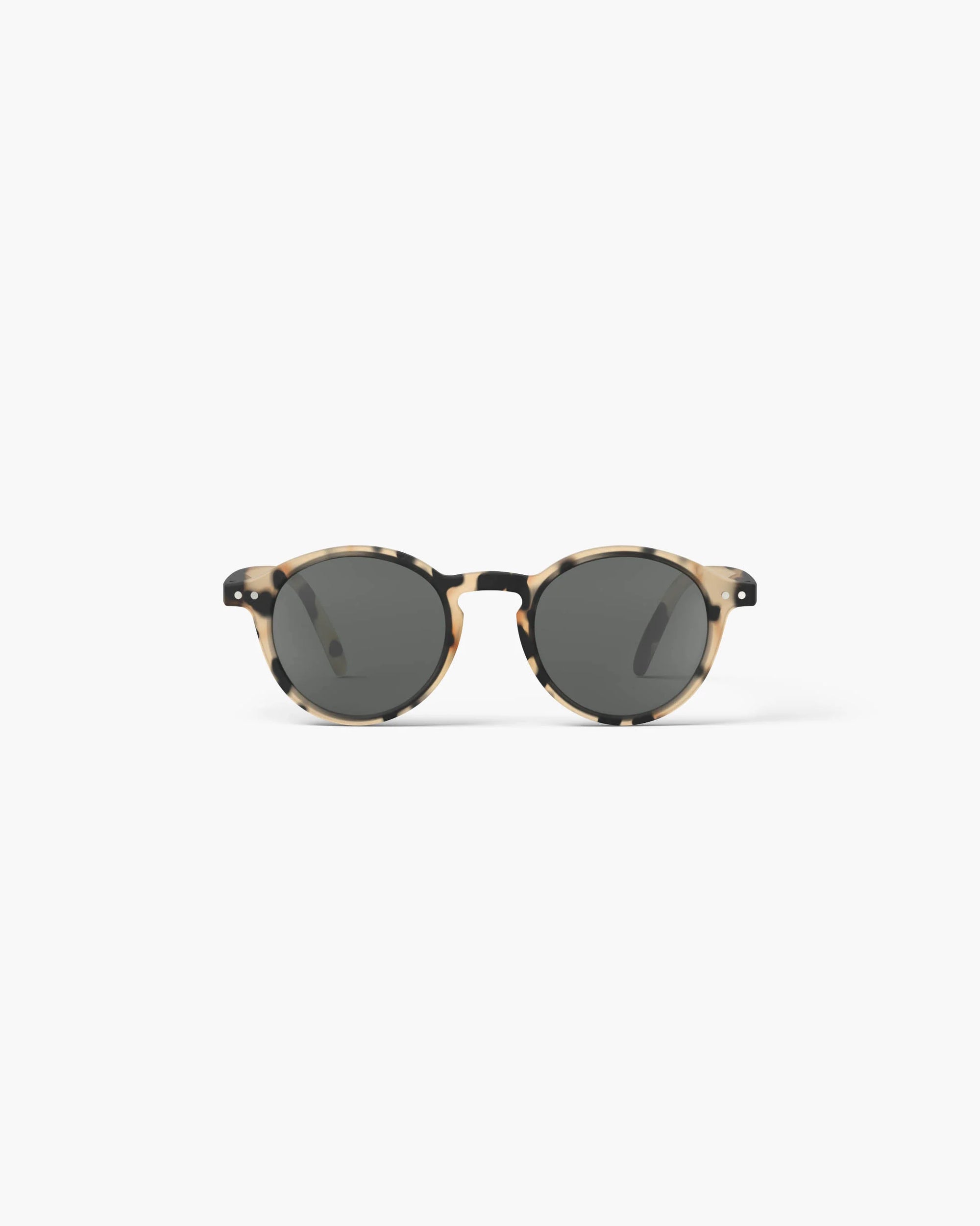 IZIPIZI Junior sunglasses ages 7–11 in light tortoise — front view