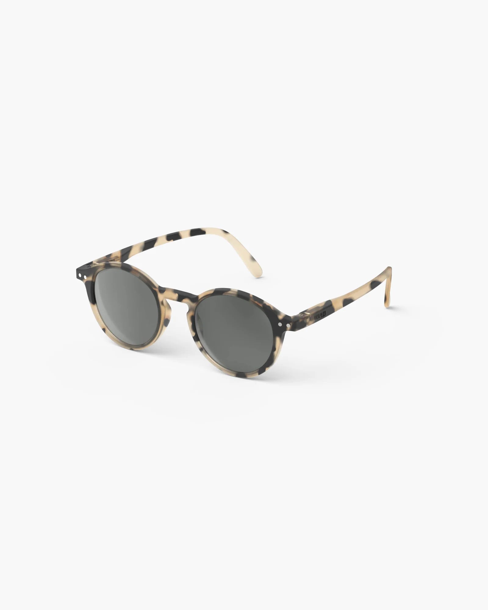 IZIPIZI Junior light tortoise sunglasses ages 7–11 — side view