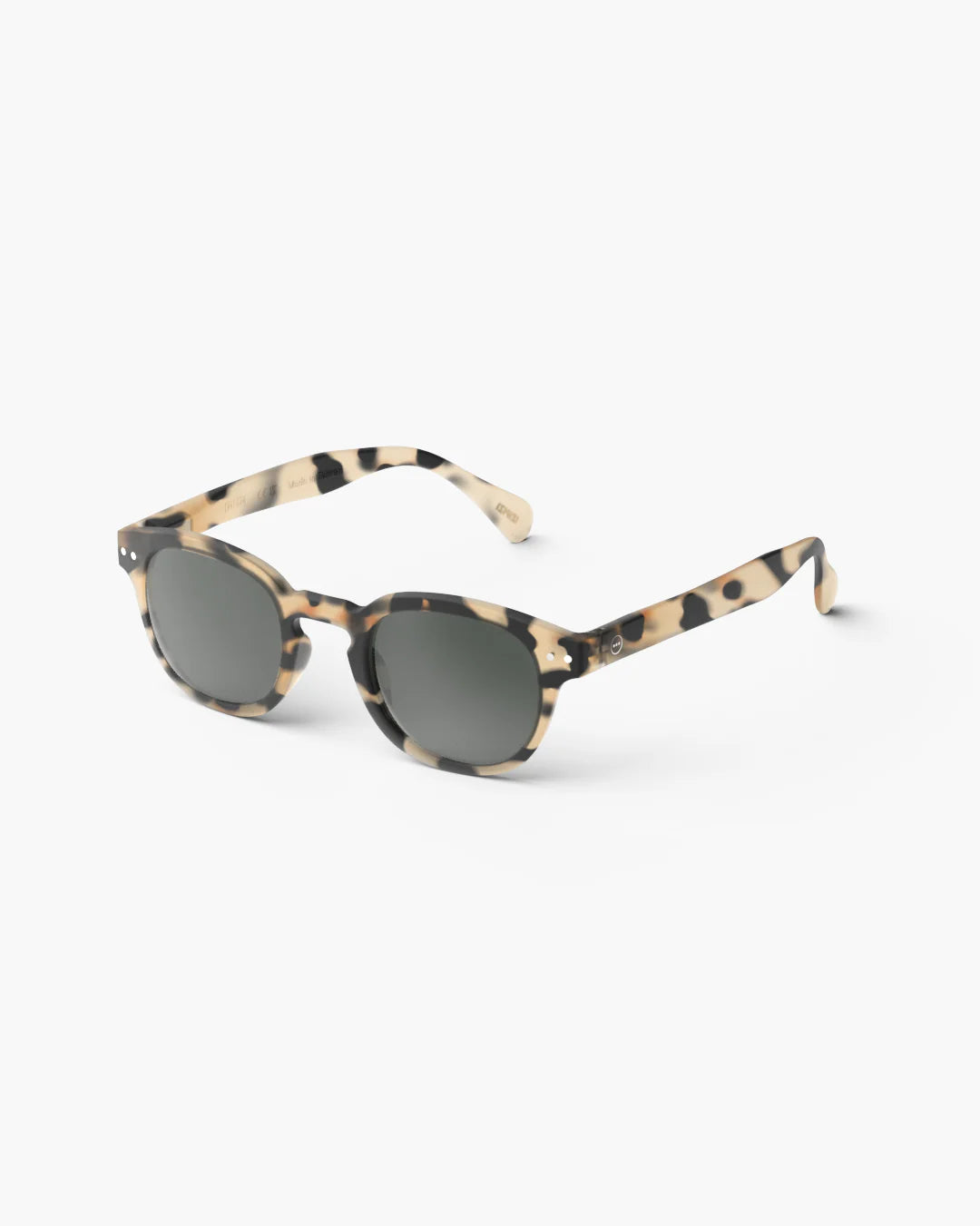 IZIPIZI #C tortoise sunglasses — side view