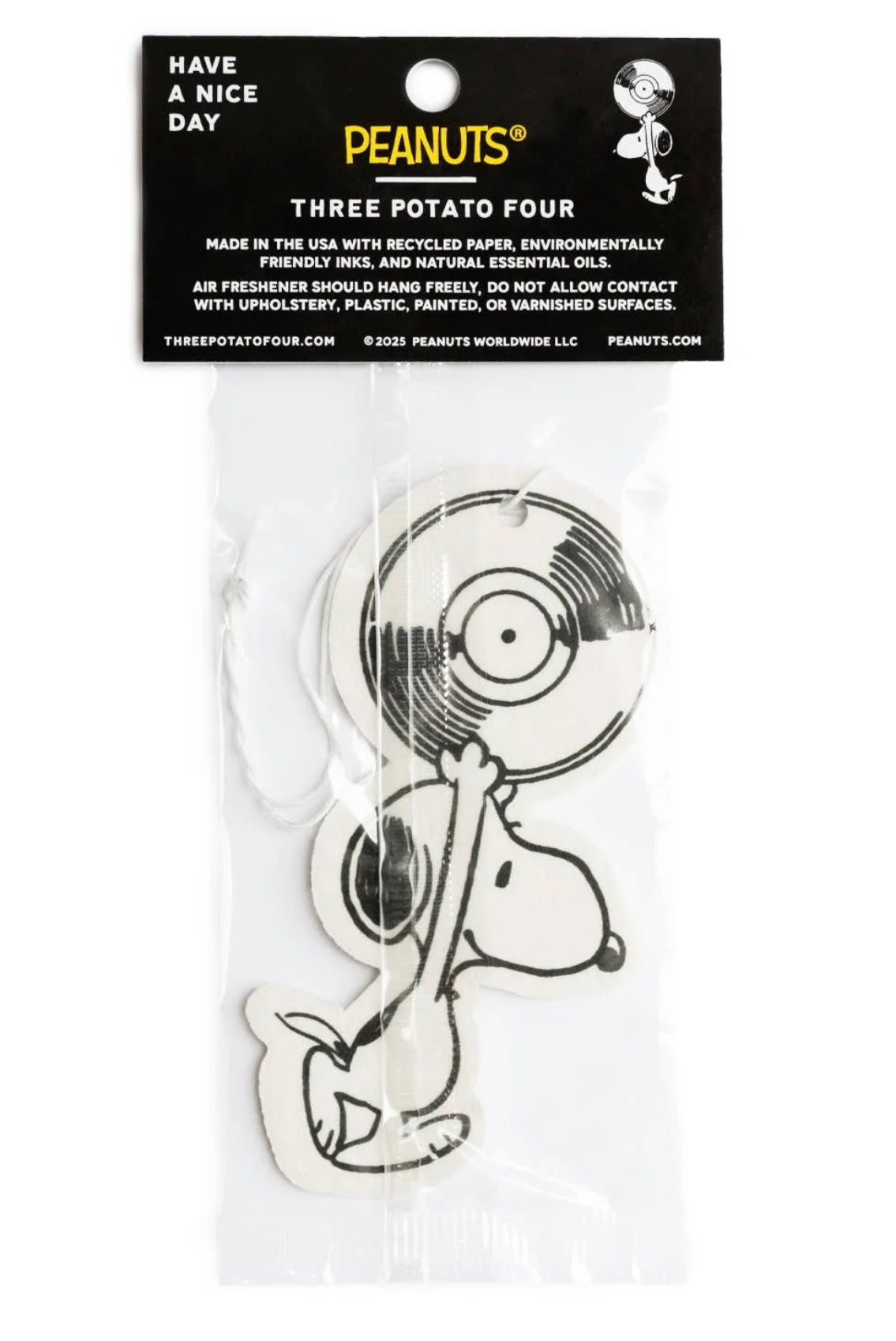 3P4 x Peanuts® - Snoopy Sandalwood Air Freshener Greatest Hits Edition