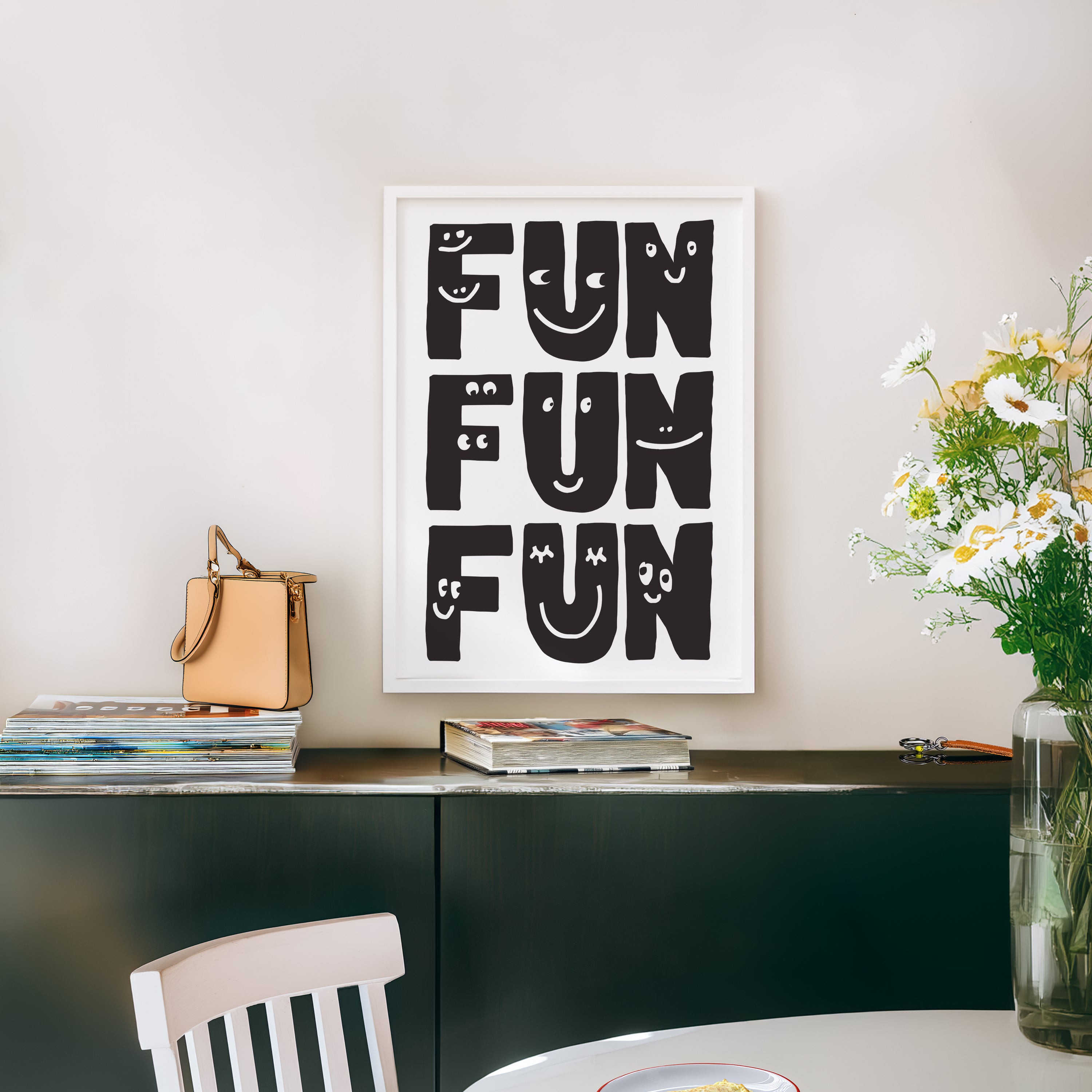 Fun Fun Fun A3 Art Print