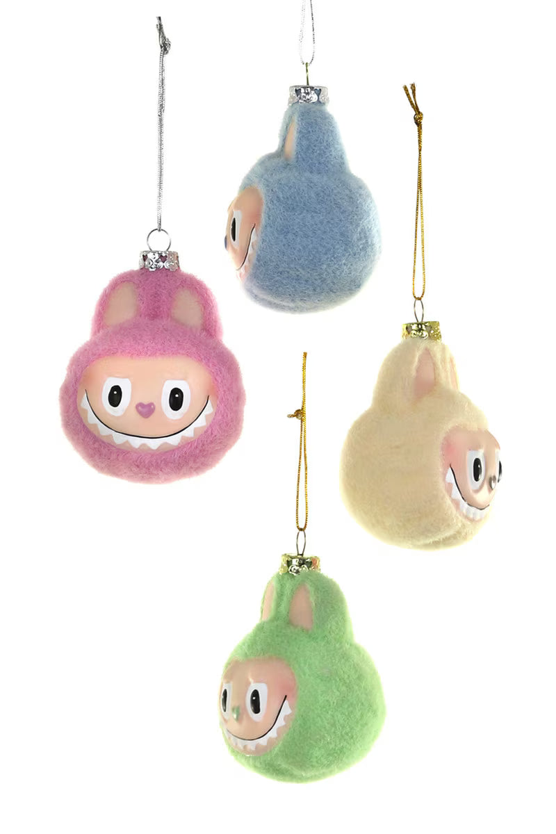 Labubu Christmas Baubles (assorted colours) - Christmas Decoration Cody Foster Modern Love Store Glasgow
