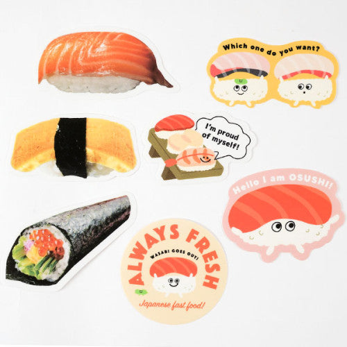 Mirocomachiko Sushi Sticker Pack