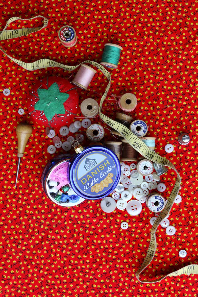 Your Granny's Biscuit Tin Christmas Decoration Modern Love Store Glasgow