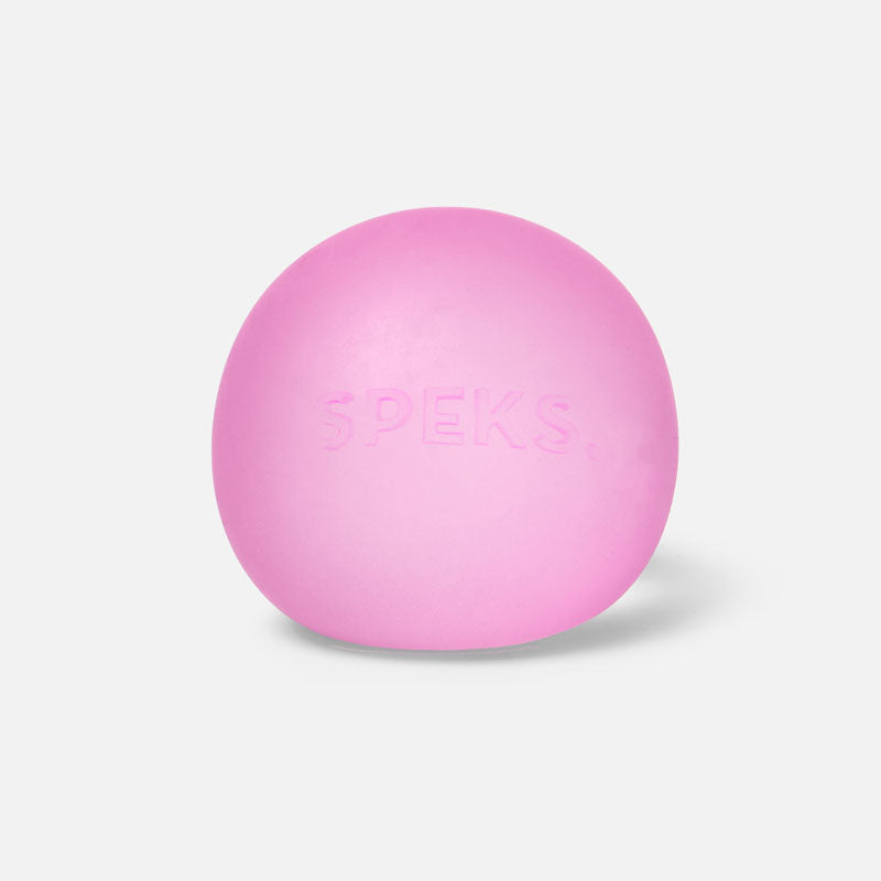 Speks Gump Original stress ball in Moon Jelly