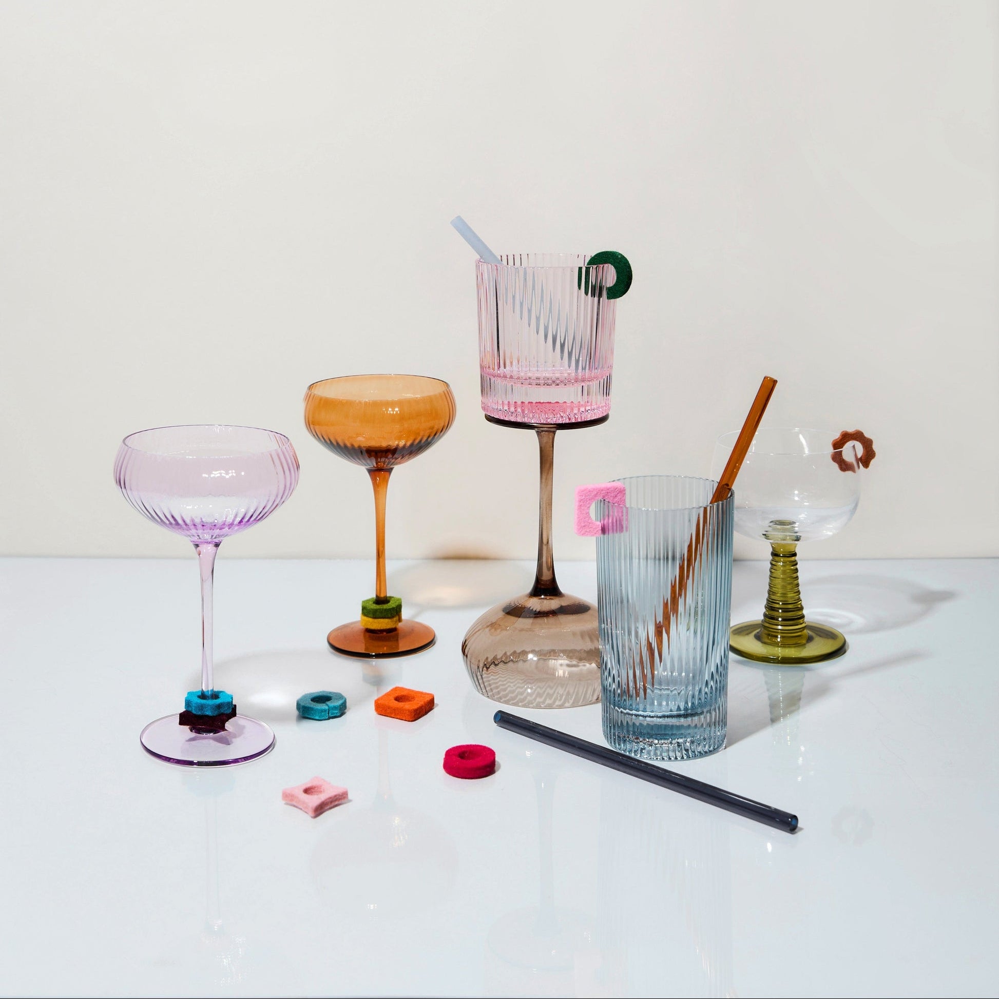 Danny Highball Glass Straws - Set of 6