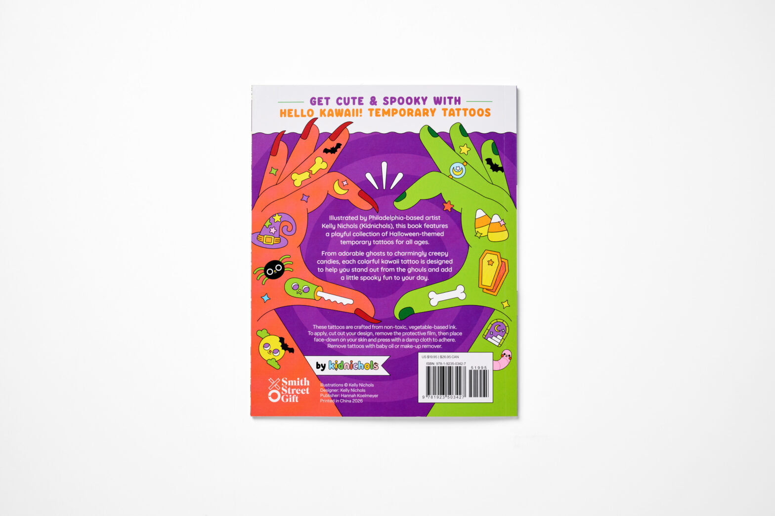 Hello Kawaii! Halloween Temporary Tattoos