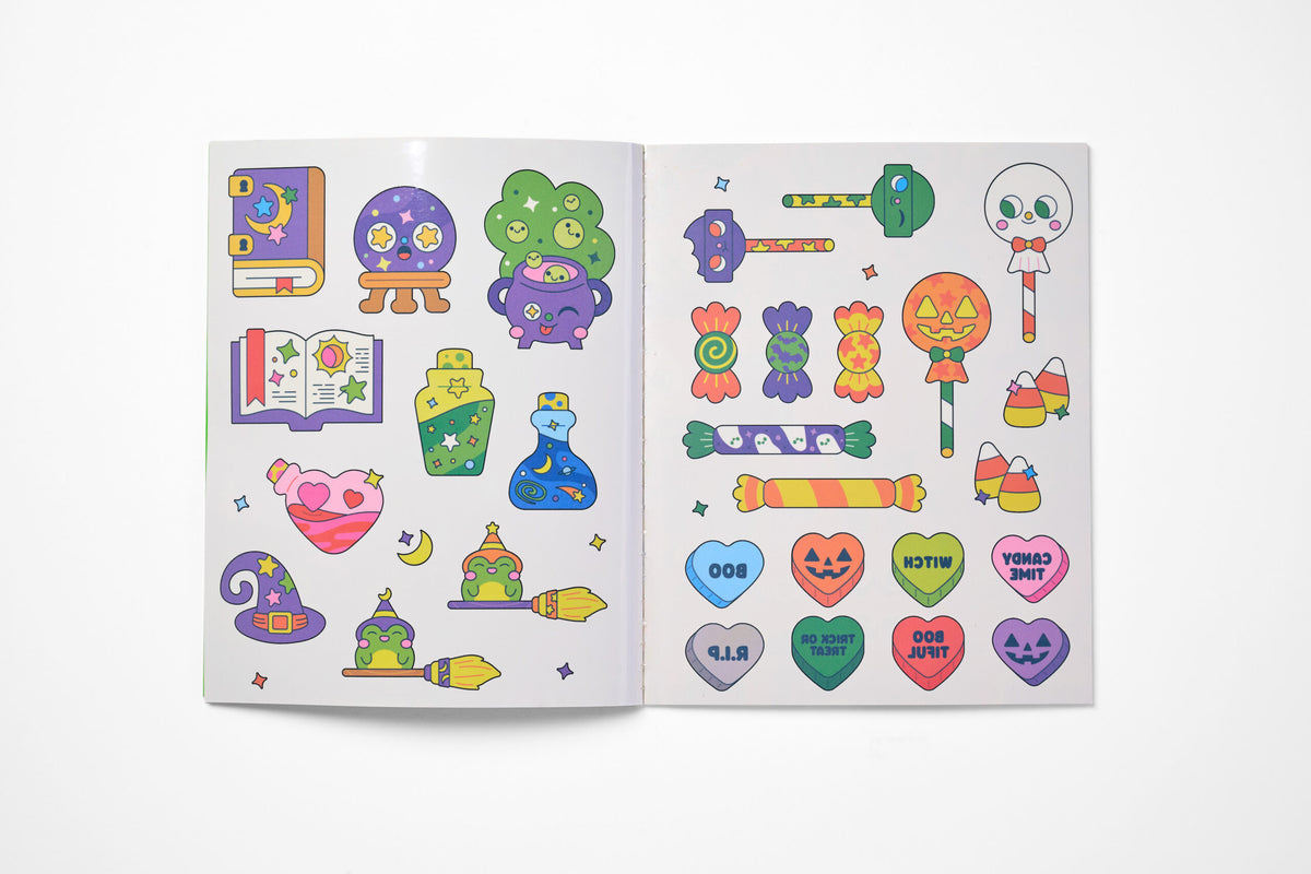 Hello Kawaii! Halloween Temporary Tattoos