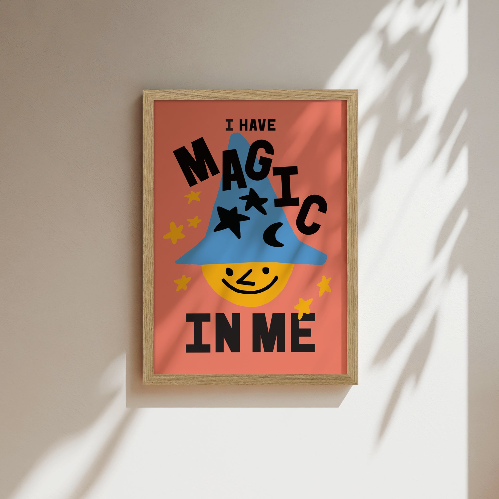 Sanders De Roeper 'I Have Magic in Me' A4 Art Print
