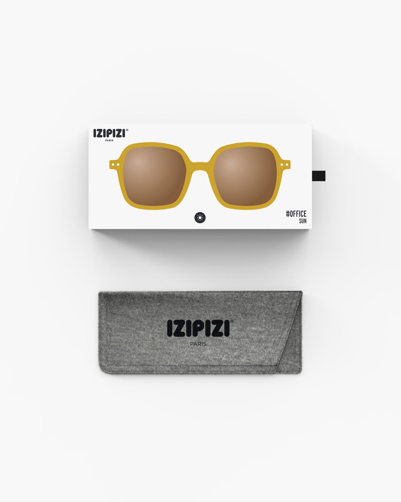 IZIPIZI OFFICE Sunglasses — Golden Green