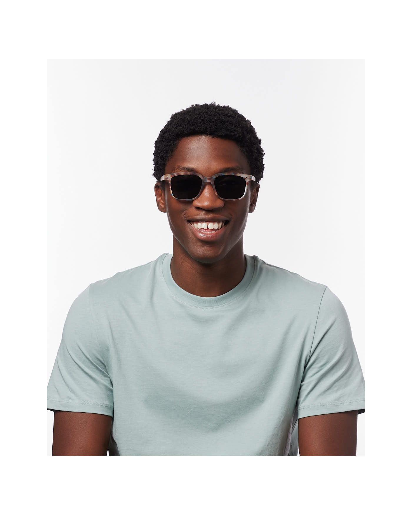 IZIPIZI #L Sunglasses — Blue Tortoise