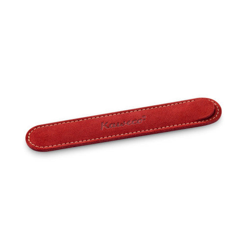 Kaweco Collection leather pen pouch in Special Red