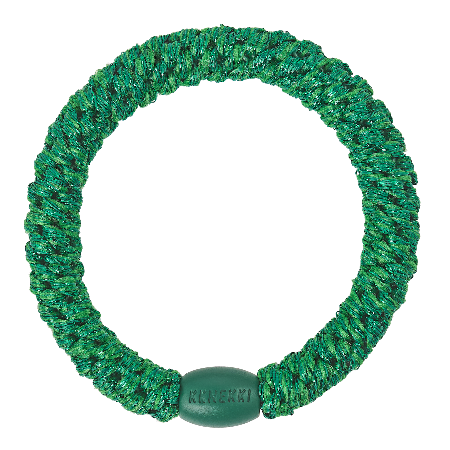 KKNEKKI Esmeralda (Emerald Green) Glitter Hair Bobble