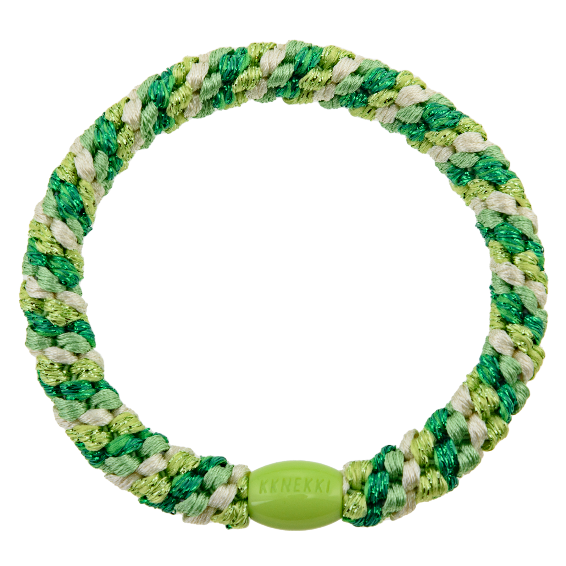 KKNEKKI Green Glitter Mix Hair Bobble