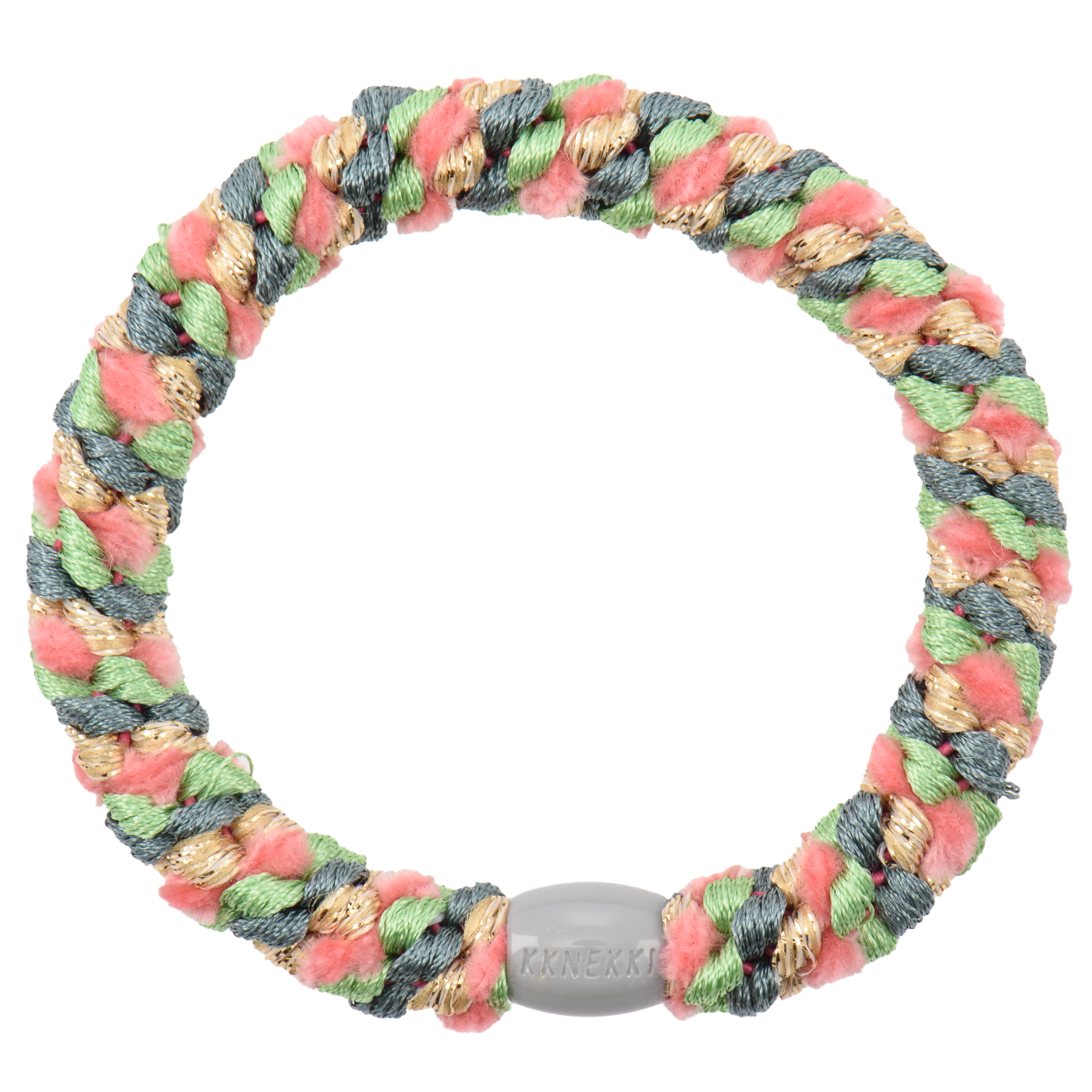 KKNEKKI Teal Pink Mix Hair Bobble