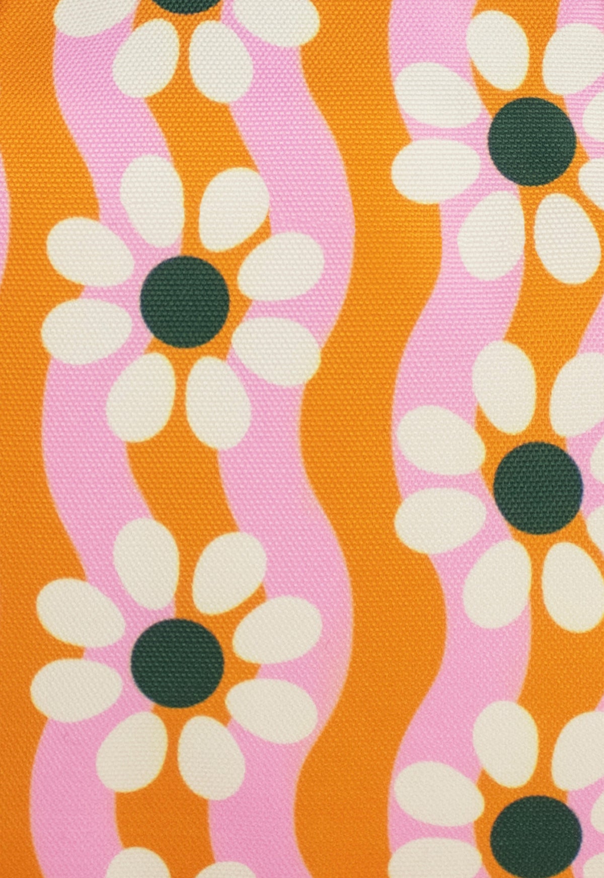 Wavy Daisy lunch bag back view