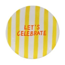 Let's Celebrate Plate