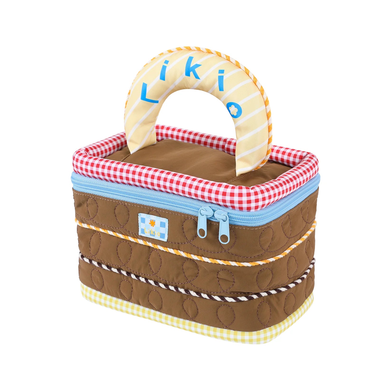 Likio Doodle Birthday Cake Makeup Bag – Dark Choco Splash
