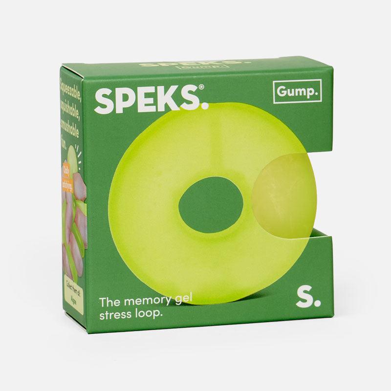 Speks Gump Loop in Algae in its box