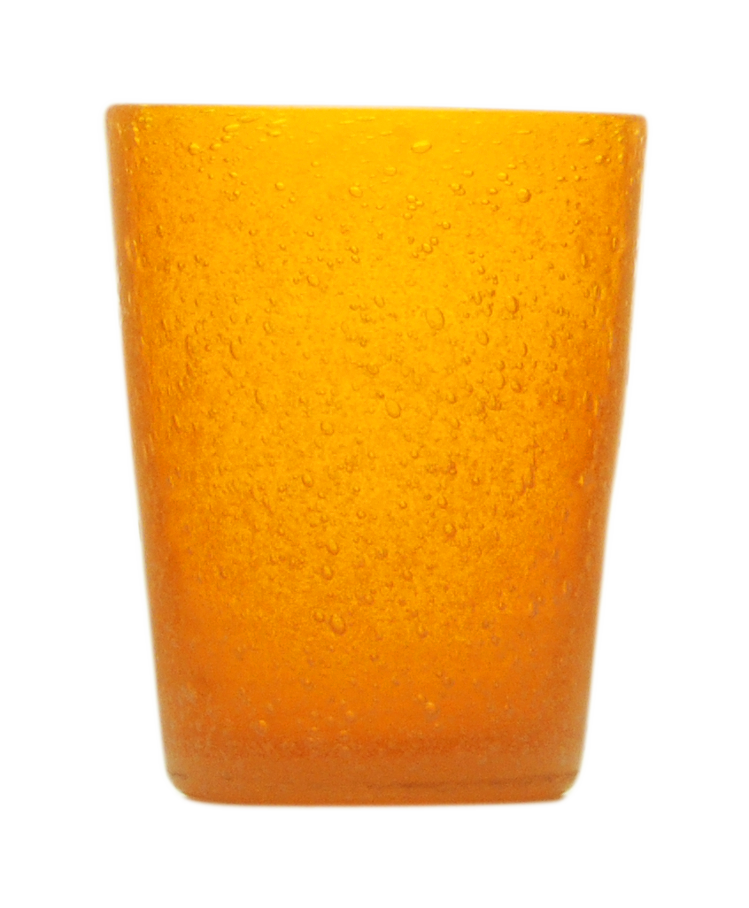 Memento Glass Tumbler - Mandarin