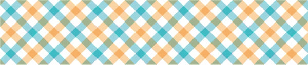 Washi Tape - Delicate Checkered Orange - 15mm stationery  washi tape