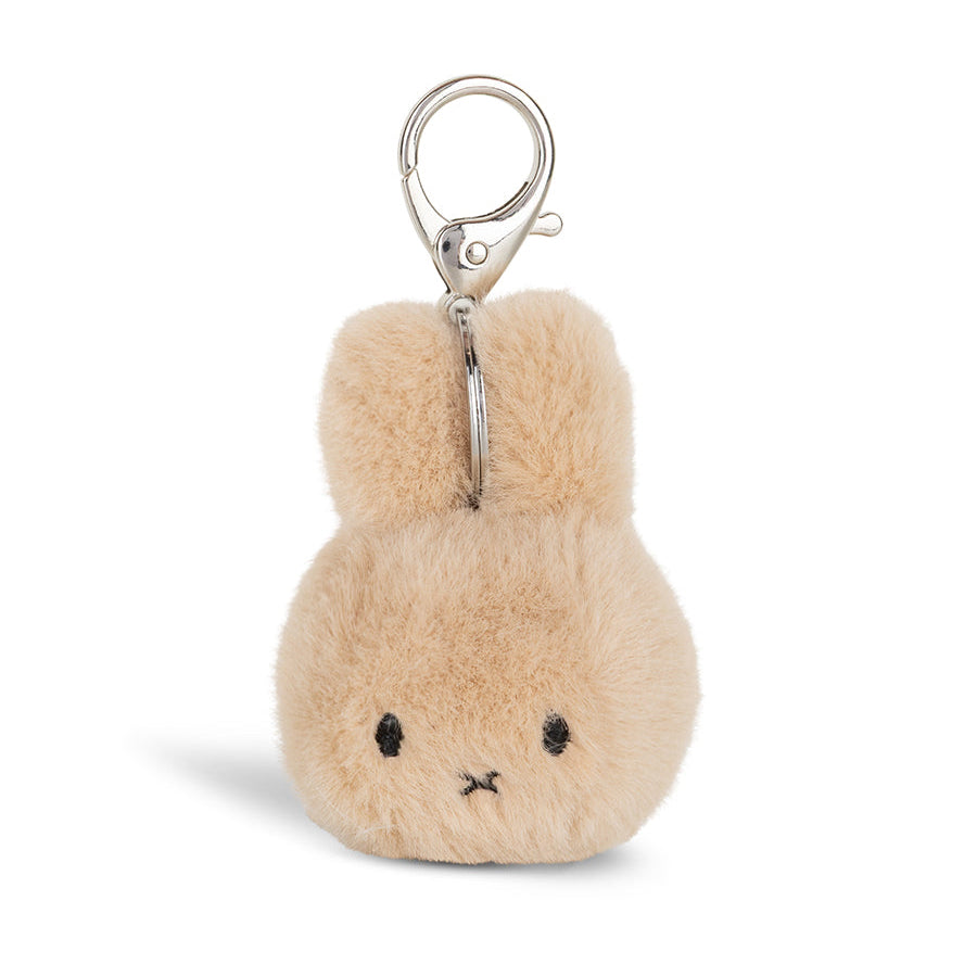 Miffy Eco Fuzzy Keychain - Beige
