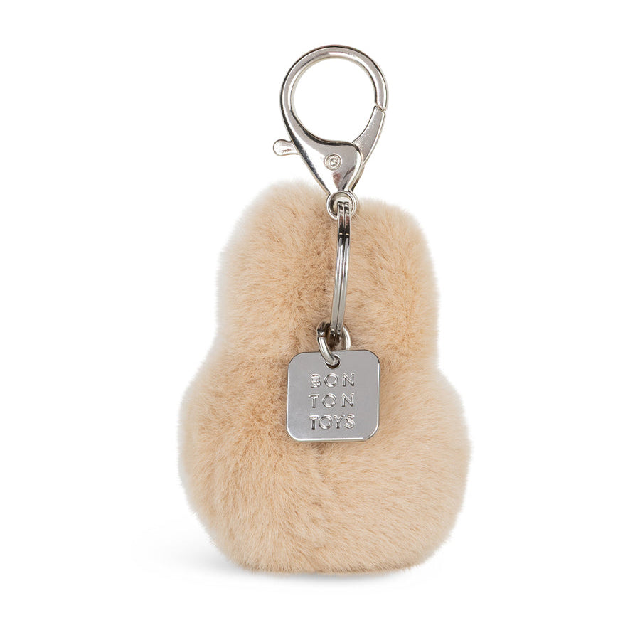 Miffy Eco Fuzzy Keychain - Beige