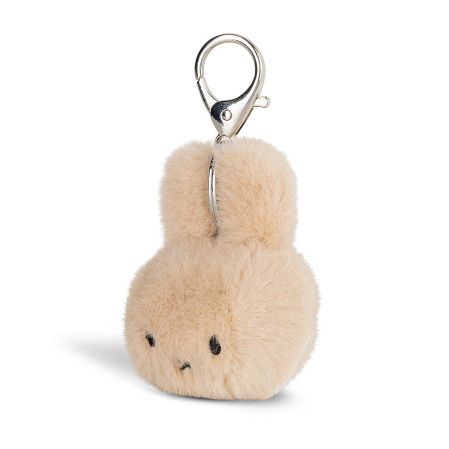 Miffy Eco Fuzzy Keychain - Beige