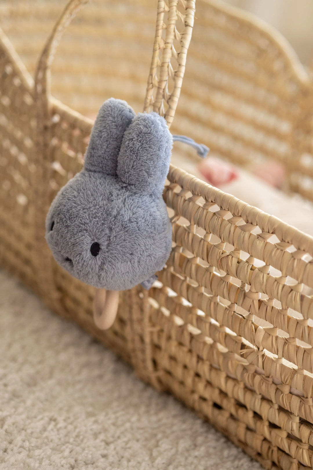 Miffy Fluffy Music Box - Blue