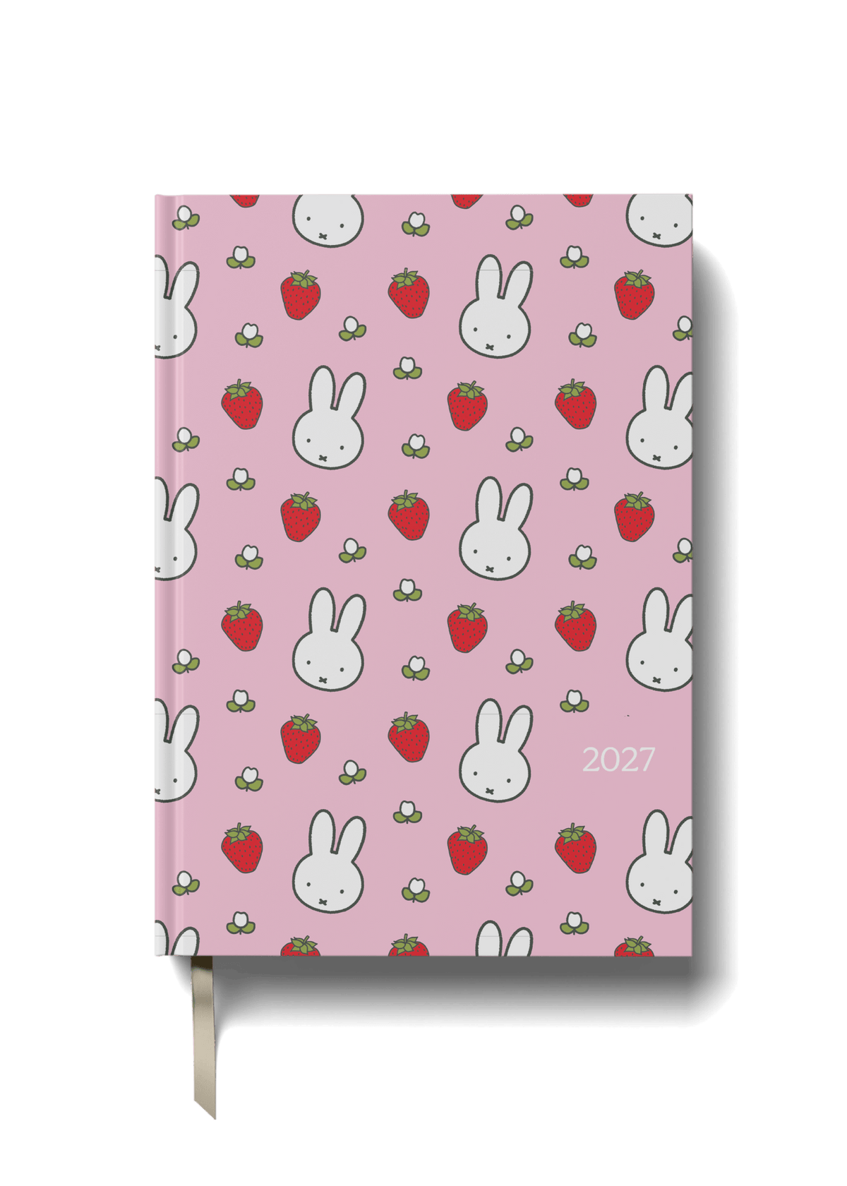 Miffy 2027 A5 diary in Pink Strawberries design