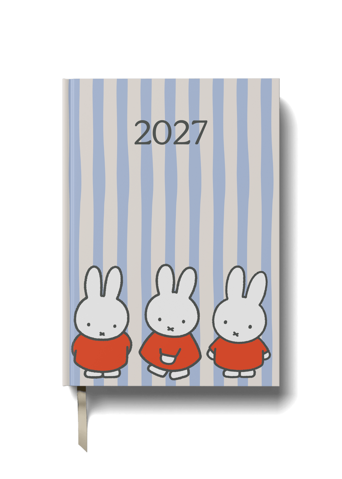 Miffy 2027 A5 diary in Miffy Trio design