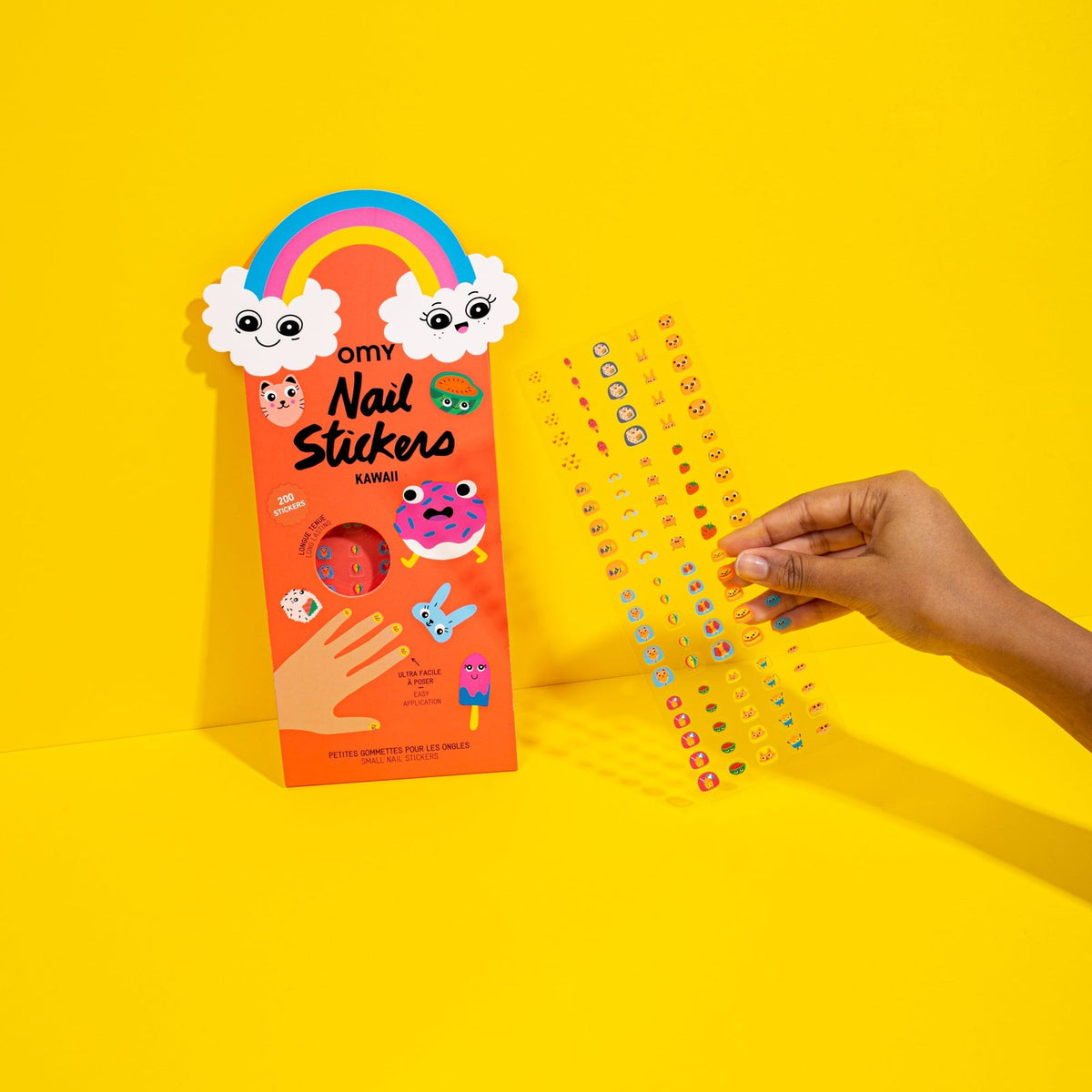 OMY Kawaii nail stickers box