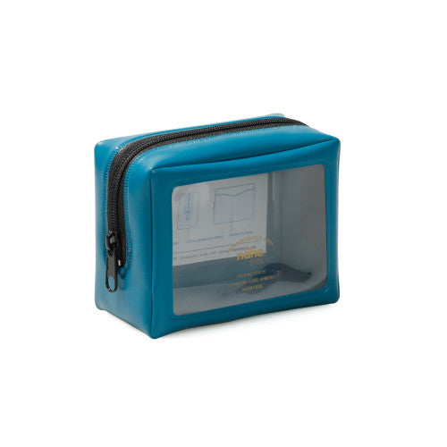 Hightide Nahe Packing Pouch with clear front in blue