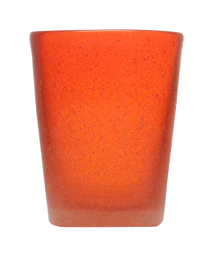 Memento Glass Tumbler - Orange