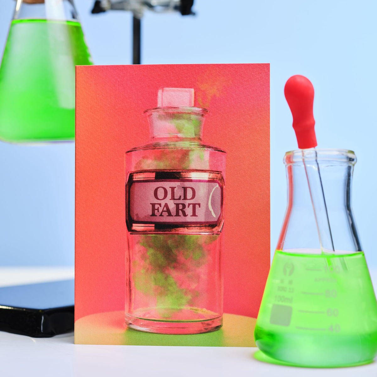 Old Fart Greeting Card styled shot