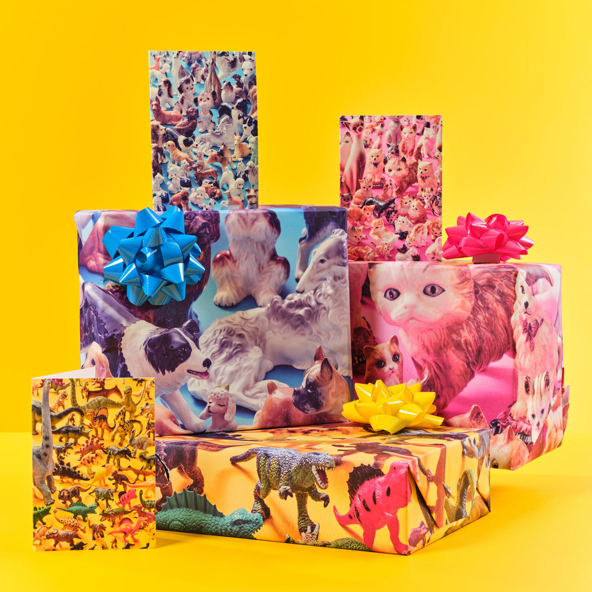 Dogscape Gift Wrap Sheet styled shot