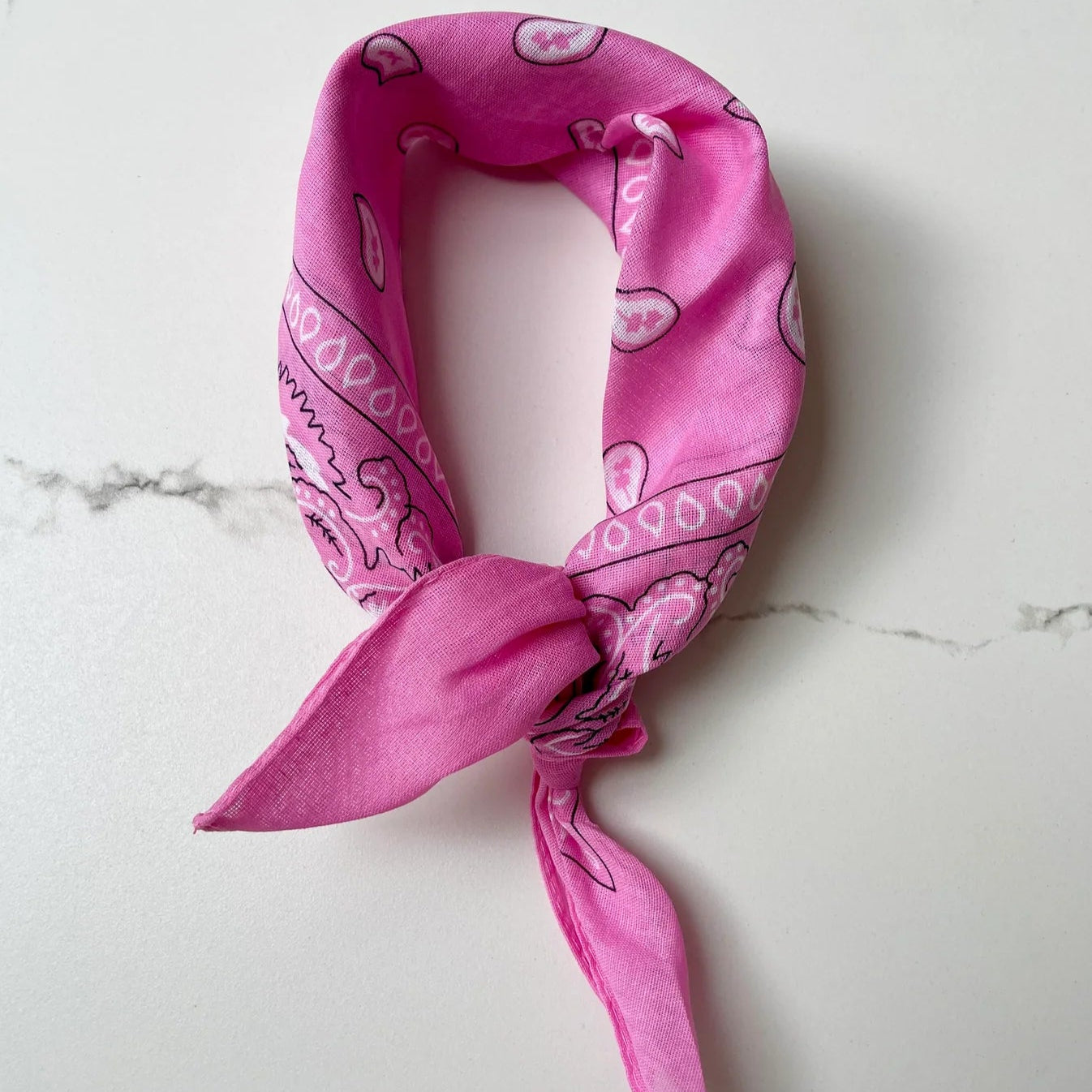 Øst London Bandana- Baby Pink