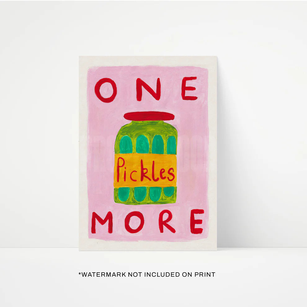 One More Pickle Print | A5