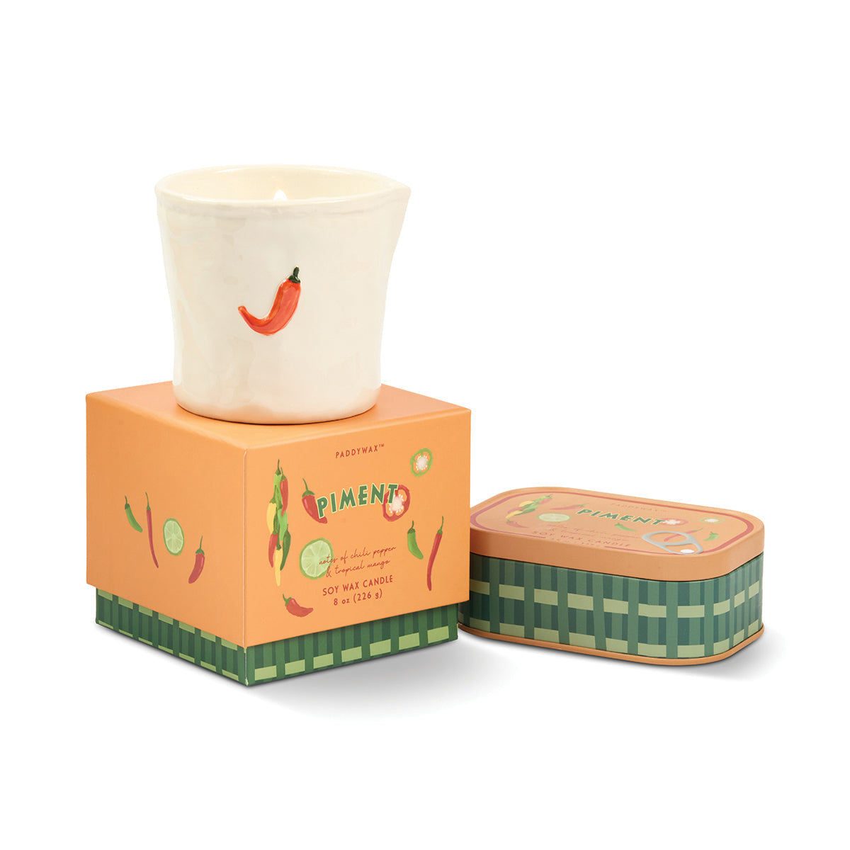 Bistro Tinned Candle - Piment, Chilli & Mango