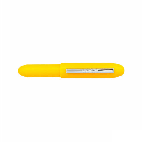 Hightide Penco Bullet ballpoint pen in yellow brushed metal