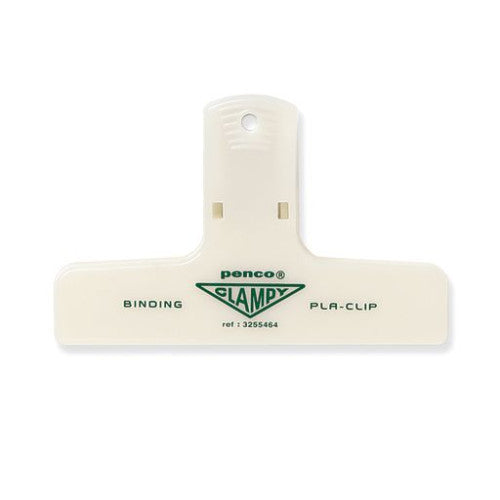 Hightide Penco Clampy binder clip in a glow-in-the-dark finish