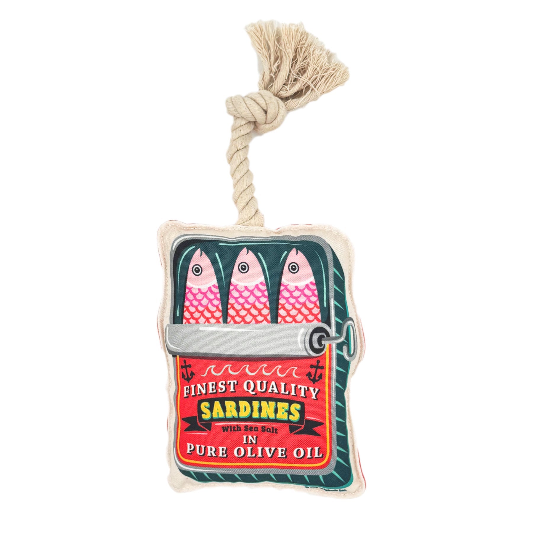 Pet Rope Toy - Sardines