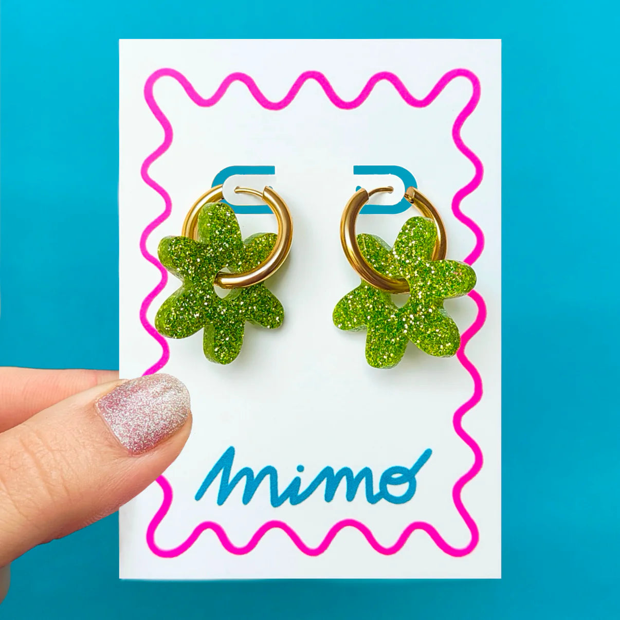 Flower Hoops - Citrus Party