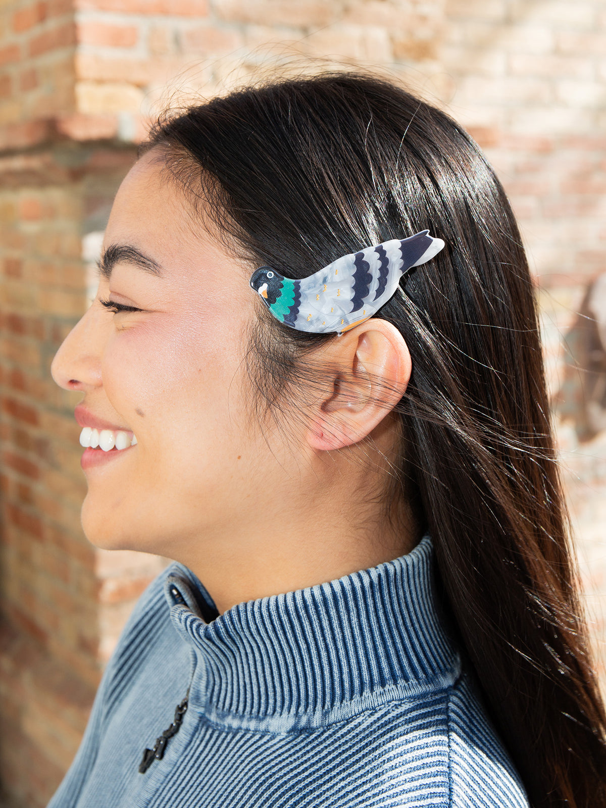 Pigeon Hair Clip